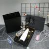 Blog Empresa Cielo y Tierra Cubierta Lazo Negro Caja de Regalo Caja de Empaque de Lápiz Labial Creativo Caja de Regalo de Cumpleaños Grande Caja Vacía