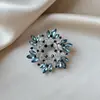 Broche Borboleta de Vidro Tridimensional Estilo Novo para Transmissão ao Vivo, Alto Padrão, Luxo Leve, Moderno, Elegante, Broche de Inseto Único para Mulheres