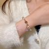 Estilo de fada francesa novo estilo chinês pulseira de contas Mandala roxa nicho design de luxo leve pulseira de fada requintada