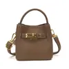 Bolsa Infantil Estilo Coreano Moda Patrón Lichi Unisex Niños Bolso de Hombro Único Elegante Mini Bolso de Mano Cruzado para Bebé