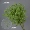 Planta Verde Artificial Pino Pomerania, Pino Gordo, Planta de Hoja Conífera, Paisajismo Verde para Salón de Bodas, Arreglo de Boda Monet