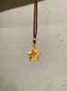 Collar de Estrella de Origami Popular de Xiaohongshu, Diseño de Nicho, Estilo Exquisito, Alta Apariencia, Joyería Personalizada Versátil para Mujeres