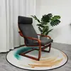 Versión Mejorada de la Silla Boon Marco de Nogal Silla de Madera Curva Única