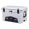 Enfriador aislado de 60L más vendido en el extranjero para camping al aire libre, barbacoa, almacenamiento de alimentos de gran capacidad, cubo de hielo para conservación del frío