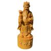 Talla en Madera de Tuya en Figura, Deidad Yuanbao Ruyi, Apertura de Tienda Física, Artesanías de Personajes