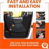 Esterilla para Mascotas de Coche, Esterilla Impermeable de Tela Oxford, Esterilla para Perros de Coche, Esterilla Trasera para Salidas de Mascotas, Esterilla Anti-Suciedad para Perros de Coche