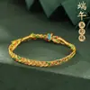 Pulseiras Tecidas Artesanais Infantis Atacado Estilo Étnico Festival do Barco-Dragão Corda Colorida Ornamentos de Mão Saquinho Novo Estilo 2026 Cordas de Mão Prontas