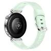Adecuado para correa de silicona de ajuste a presión Huawei GT7, correa de reloj de silicona para mujer de 41 mm con patrón de grano largo, estilo original
