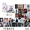 Atacado de Photocard de Celebridade Nacional: Amor Reverso, Zi Yu, Tian Xingning, Xiao Zhan, Cartão Lomo TF Family Cartão Auto-Impresso a Laser