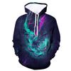 Sudadera informal con capucha y estampado geométrico abstracto en 3D digital de AliExpress para hombre y mujer.