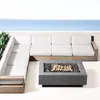 Sofá de Exterior para Patio de Villa Sofá de Ocio de Aleación de Aluminio Balcón Jardín Silla de Mimbre al Aire Libre Invernadero Muebles Creativos