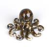 Piedra Triturada de Cristal Natural Pulpo de Resina Pulpo Calamar Decoración de Mesa Manualidades Adornos Navidad Transfronterizo Cristal Blanco
