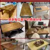 Mesa de centro de madera maciza para sala de estar, uso doméstico, apartamento pequeño, doble propósito para balcón, mesa pequeña, mesa de comedor, de madera, simple, mesa de té estilo chino nuevo