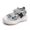 Sandálias Infantis Sapatos Aquáticos para Exterior 2026 Verão Novo Sapatos Esportivos Vazados Infantis Sapatos de Praia Fechados para Meninas Tendência