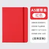 Cuaderno con correa A5 transfronterizo con logo personalizado para negocios, oficina, reuniones y estudiantes, Cuaderno de tapa de cuero A6 al por mayor