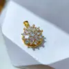 Colar para Mulheres, Pingente Rotativo, Acessório Rotativo em Formato de Coração, Joia de Pulseira, Pingente de Colar, Acessório DIY, Pingente Yiwu
