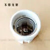 Portalámparas de Cerámica E27 Resistente a Altas Temperaturas Base con Rosca Accesorios para Lámparas de una Palabra Techo Propiedad Renovación