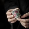 Yishu Palabras de Té Retro Taza de Té Shoutao Taza Individual Cerámica Taza de Té Antigua Taza Maestra Juego de Té Kung Fu Taza de Té Personal