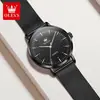 Reloj de la marca Oris, nuevo y elegante reloj de cuarzo ultradelgado, popular en el comercio exterior, reloj casual simple para hombre