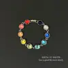 Pulsera Dopamina Resistente Estilo Bohemio, Lujo Ligero, Estilo de Corte Exquisito, Nicho, Personalizado, Creativo, Joyería de Alta Gama