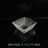 Nuevo Estilo Bar Ktv Club de Masaje de Pies Acrílico Transparente Plato para Snacks Bandeja de Frutas Frutos Secos Bocadillos Plato de Lujo