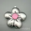 Nuevas Flores de Cuero Coloridas para Ropa DIY, Accesorios de Ropa, Flores de Cinco Pétalos Tridimensionales, Adornos de Flores Rellenos de Algodón