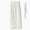 Calça Casual Versátil de Cintura Alta, Slimming, com Caimento, Perna Reta, Solta, para Mulheres, Coleção Primavera e Outono 2026, Disponível em Várias Cores