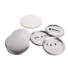 Material de emblema de folha de flandres, itens consumíveis yum, fundo de ferro, dia, emblema de milho, fabricação, alfinete de segurança, material em branco DIY