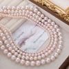 Plata S925 versión coreana de Shi Jia Gao Liang Manta rosa cristal perla traje moda joyería de moda al por mayor