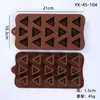 Molde de Silicone para Chocolate Desenho Animado Multiestilo Transfronteiriço Números e Letras Molde de Assar DIY Molde para Fudge Cubo de Gelo