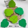 Disposición de pared de aula de jardín de infancia decoración de ambiente material de hoja de planta tema de otoño hojas de espuma hojas grandes de arce