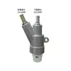 Cabezal de pistola de chorro de arena roscado removedor de óxido, boquilla de carburo de boro, varios modelos de accesorios resistentes al desgaste para máquinas de chorro de arena tipo cabina manuales y automáticas