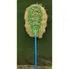 Nova Vassoura de Plástico com Arame para Limpeza e Saneamento, Grande Vassoura de Bambu para Ruas, Escolas, Vassoura de Palha em Saco para Limpeza Externa de Ruas, Propriedades e Quintais
