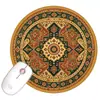 Mouse Pad Estilo Boêmio Vintage Personalizado Tapete de Mesa de Borracha para Computador Laptop Coaster Cruzamento Oriente Médio Rússia