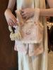 Verano 2025 Estilo Chanel para Niñas Camisola de Oso Estilo Occidental para Niños Dibujos Animados Lindo Pantalones de Pierna Ancha Traje de Princesa