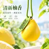Pedra Difusora de Aroma de Toranja para Carro, Pingente de Gesso para Interior de Carro no Retrovisor, Cabide de Fragrância para Carro com Aroma Natural de Toranja Atacado