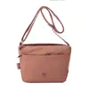 Bolsa Feminina Leve e Simples 2025 Novo Estilo Coreano Bolsa de Ombro Estilo Japonês Casual Multicamadas Transversal Pequena Quadrada Atacado