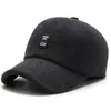 Gorra para Hombre de Invierno para Adultos Mayores Cálida de Lana Estilo Béisbol Otoño e Invierno Padre de Mediana Edad y Adultos Mayores Gorra con Visera para Protección de Orejas