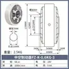 Freno de Polvo Magnético de 24V Embrague Eje Único Hueco Eje Doble Controlador de Polvo Magnético Freno Electromagnético FL/FZ/PB/PC