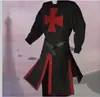 Dulce Papá Túnica Medieval Renacimiento Punto Dividido Top para Hombre Vestido Templario