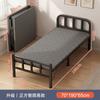 Aluguel de Quarto Cama Dobrável Cama de Solteiro Adulto Cama Simples Cama de Casal 1 m 2 Dormitório Quarto de Aluguel Cama de Tábua Dura