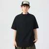Camisa Polo Masculina de Manga Curta, Nova Roupa Masculina de Verão, Marca da Moda, Gola Alta Elegante, Roupa Masculina de Alta Qualidade