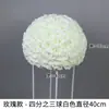 Bolas de Flores Artificiales de Rosa Estilo Europeo Más Vendidas Transfronterizas para Decoraciones de Pasillos de Boda y Arreglos de Fondos de Escenario de Boda