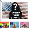 Fonte de Mercadorias Transfronteiriças da Amazon: Avatares de Personagens Personalizados, Bandeiras com Padrão de Celebridade, Tecido de Fundo com Sua Própria Imagem