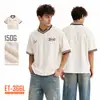 Beneficios de la Ropa para Hombre Yitai Camiseta Trendy de Manga Corta para Hombre, Camiseta Casual Juvenil de Manga Corta, Marca Trendy de Algodón Puro de Corte Holgado para Hombre