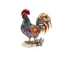 Adorno de Pollo Animal Colorido Creativo Atrae Fortuna Transfronterizo Adorno Decorativo Plano Acrílico 2D para Escritorio de Hogar y Oficina