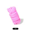 Productos para adultos Juguetes sexuales SM Cuerda de cáñamo de 10 m para que la usen las parejas para bondage, cuerda de algodón puro con puntas metálicas, venta al por mayor