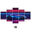 2025 Amazon Pintura Decorativa de Coche Musculoso Estilo Cyberpunk Americano Mural de Pared de Fondo para Sofá de Sala de Estar Pintura Colgante