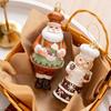 Nuevos productos transfronterizos, decoración navideña, colgante de árbol de Navidad, colgante creativo de galleta de jengibre de color anciano.