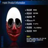 Máscara de Halloween Temática de Película Edición Coleccionista Juego Payday 2 Serie Resina Bandera Americana Fiesta Baile Fiesta